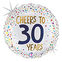 18C CHEERS TO 30 YEARS GLITTER (HOLO)(PKG)