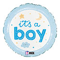 18C IT'S A BOY ONESIE (PKG)