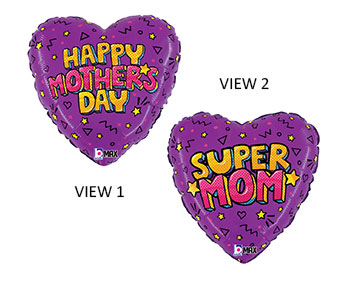 18H HAPPY MOTHER'S DAY COMIC SUPER MOM