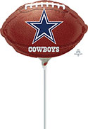 FOOTBALL MIN SHP DALLAS COWBOYS AIR FILL ONLY (D) sale