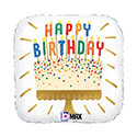 18SQ HB CAKE CANDLES (PKG)