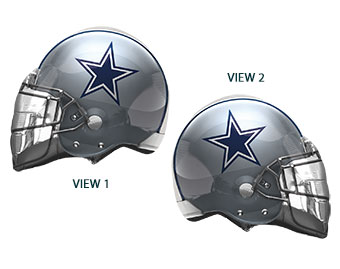 FOOTBALL LRG SHP DALLAS COWBOYS HELMET 21 (PKG)