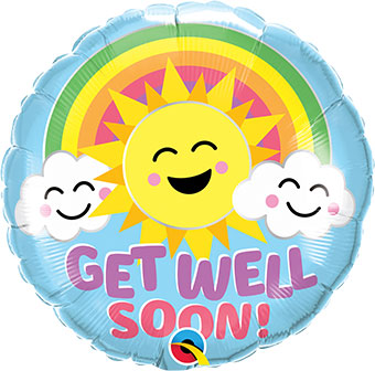 18C GET WELL SOON SUNNY SMILES (PKG)