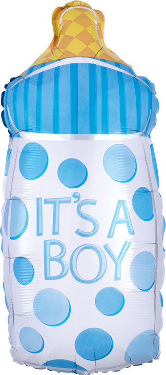 18SHP IT'S A BOY BABY BOTTLE (PKG)