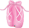 LRG SHP BALLERINA SLIPPERS 35 (PKG)