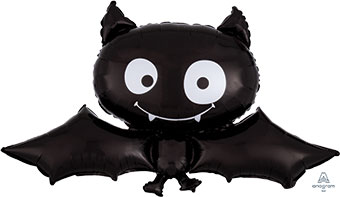 LRG SHP CUTE BLACK BAT 41 (PKG)