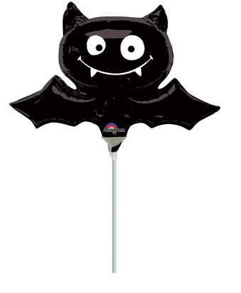 MIN SHP CUTE BLACK BAT AIR FILL ONLY (D)