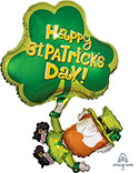 LRG SHP HAPPY ST. PATRICK'S LEPRECHAUN 33 (PKG)(D)