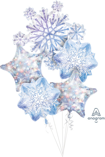 BOUQUET SNOWFLAKES (PKG)