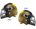 FOOTBALL LRG SHP JACKSONVILLE JAGUARS HELMET 21 (PKG)