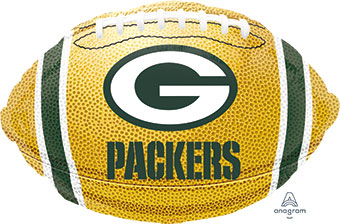 FOOTBALL 18SHP GREEN BAY PACKERS TEAM COLORS (PKG)