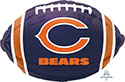 FOOTBALL 18SHP CHICAGO BEARS TEAM COLORS (PKG)