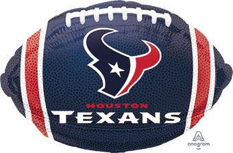 FOOTBALL 18SHP HOUSTON TEXANS TEAM COLORS (PKG)