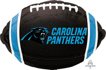 FOOTBALL 18SHP CAROLINA PANTHERS COLORS