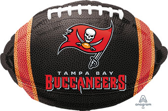 FOOTBALL 18SHP TAMPA BAY BUCCANEERS TEAM COLORS (PKG)