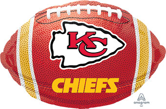 FOOTBALL 18SHP KANSAS CITY CHIEFS TEAM COLORS