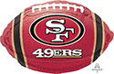 FOOTBALL 18SHP SAN FRANCISCO 49ERS TEAM COLORS (PKG)