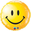 18C SMILEY FACE YELLOW