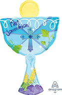 LRG SHP FIRST COMMUNION BLUE CHALICE 31 (PKG)(D) sale