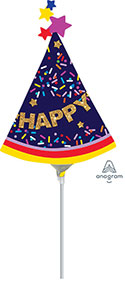 MIN SHP HB PARTY HAT  AIR FILL ONLY