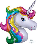 LRG SHP UNICORN RAINBOW 33 (PKG)