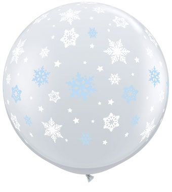 3C SNOWFLAKES WINTER DIAMOND CLEAR (PACK2)(D) sale