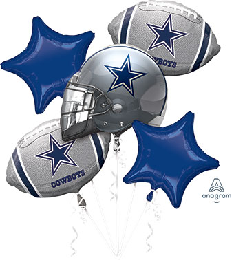 FOOTBALL BOUQUET DALLAS COWBOYS (PKG)