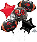 FOOTBALL BOUQUET TAMPA BAY BUCCANEERS (PKG)