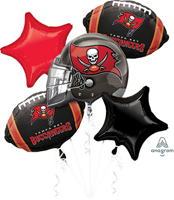 FOOTBALL BOUQUET TAMPA BAY BUCCANEERS (PKG)