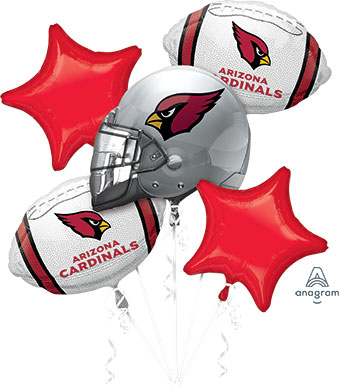 FOOTBALL BOUQUET ARIZONA CARDINALS (PKG)