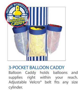 3-POCKET BALLOON CADDY