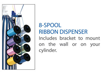 RIBBON DISPENSER 8-SPOOL