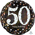 LRG SHP HB 50 SPARKLING BIRTHDAY (HOLO) 28 (D) sale