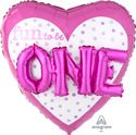 LRG SHP FUN TO BE ONE PINK (MULTI-BALLOON) 36 (PKG)