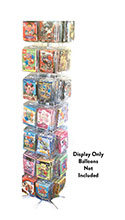 DISPLAY 42-PEG SPINNER RACK (D)