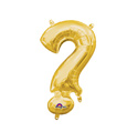 MIN SHP QUESTION MARK (?) GOLD ANAGRAM CONSUMER INF.(PKG)(D)