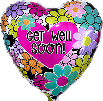 18H FLORAL GET WELL SOON (D) sale