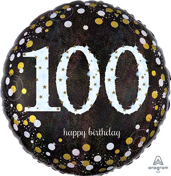 18C HB 100 SPARKLING BIRTHDAY (HOLO)(PKG)