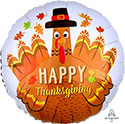 18C HAPPY THANKSGIVING PILGRIM TURKEY (PKG)(D) sale