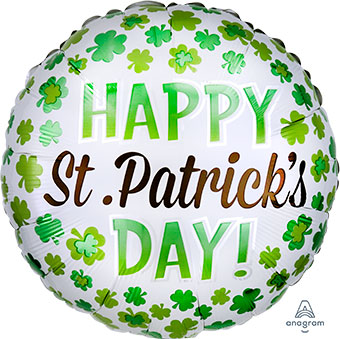 18C HAPPY ST. PATRICK'S DAY SHAMROCKS (PKG)(D) sale