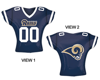 FOOTBALL LRG SHP LOS ANGELES RAMS JERSEY 24 (D) sale