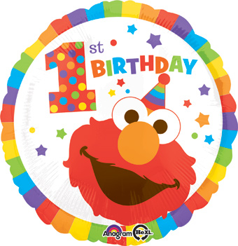 18C ELMO 1ST BIRTHDAY (D) sale