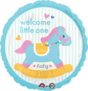 18C BABY WELCOME LITTLE ONE ROCKING HORSE (PKG)(D) sale