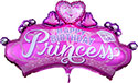 LRG SHP HB PRINCESS CROWN & GEM 32 (PKG)