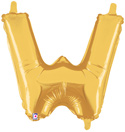 MIN SHP LETTER W GOLD MEGALOON JR.(VALVED)(14)(PKG)