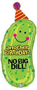 LRG SHP ANOTHER BIRTHDAY ? NO BIG DILL 37 (PKG)