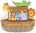 LRG SHP WELCOME BABY NOAH'S ARK 37 (PKG)(D) sale