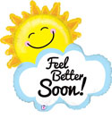 LRG SHP FEEL BETTER SOON SUNSHINE 31 (PKG)(D) sale