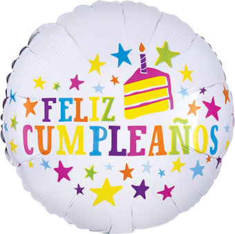 18C HB FELIZ CUMPLEANOS STARS (PKG)