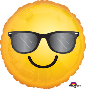 18C SMILING SUNGLASS EMOTICON (PKG)(D) sale